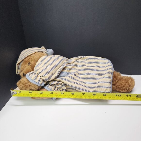 ABC Distributing Sleeping Teddy Bear Angel Plush 11'' Stuffed Animal Soft Toy - Picture 6 of 7